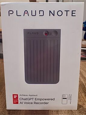 NOTE Gray AI Voice Recorder - ChatGPT Empowered missing charger